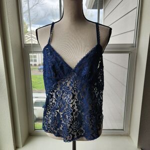 Vintage 1980's Gold Label Victoria's Secret Top | L